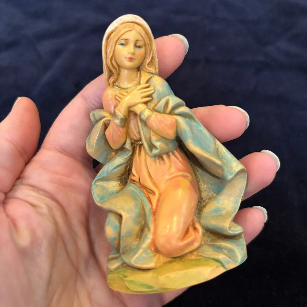 Vintage 1983/1990 Fontanini Simonelli Deposit Nativity 13 pc Set Made in Italy